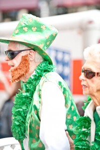 Leprechaun at St. Patrick's Day on Main
