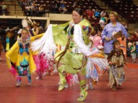 Catawba Pow-Wow held during Come-See-Me